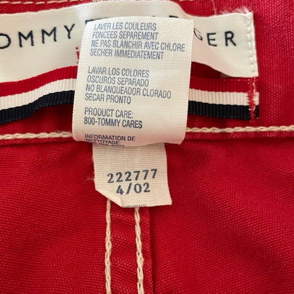 Vintage Tommy Hilfiger Mid-Rise Y2K 4” Carpenter Shorts - Picture 6 of 6